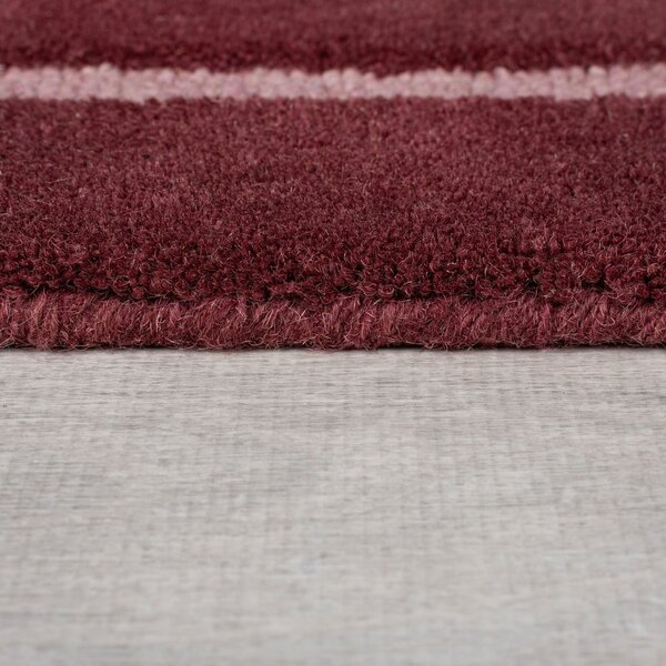 Bordo ručno rađen vunen tepih 150x240 cm Split Ombre Shaped – Flair Rugs