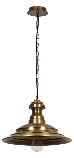 Viseća svjetiljka u brončanoj boji s metalnim sjenilom ø 39 cm Obyla – Opviq lights