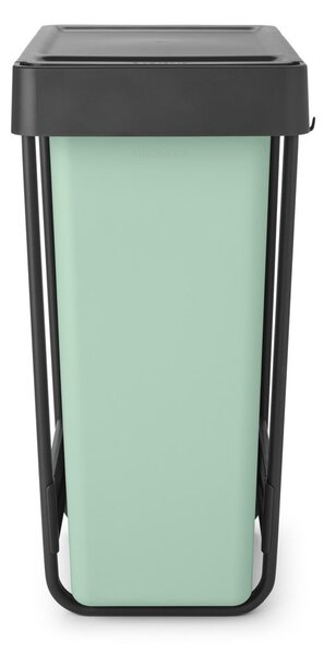 Mentol zelena/tamno siva plastična kanta za smeće za odvojeni otpad/ugradbena 60 l Sort&Go – Brabantia