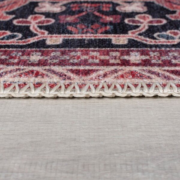 Bordo perivia staza od mješavine recikliranih vlakana 60x230 cm Windsor – Flair Rugs