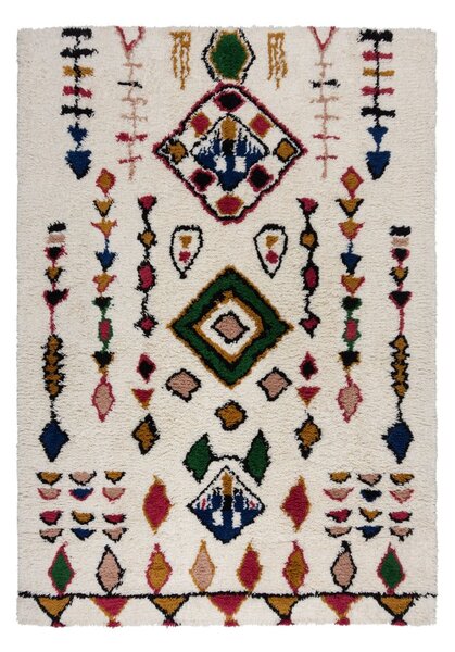 Krem ručno rađen vunen tepih 160x230 cm Moroccan Fes – Flair Rugs
