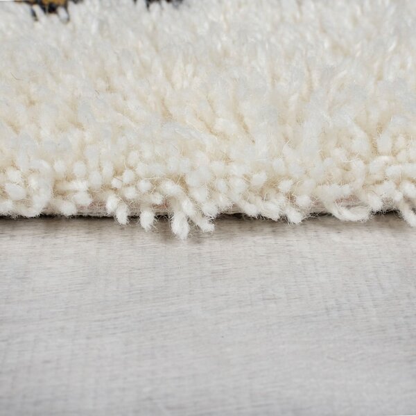Krem ručno rađen vunen tepih 160x230 cm Moroccan Fes – Flair Rugs