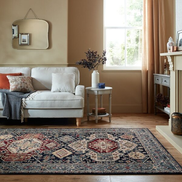 Tamno plavi tepih 200x290 cm Gillingham – Flair Rugs