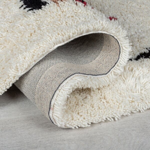Krem ručno rađen vunen tepih 160x230 cm Moroccan Fes – Flair Rugs