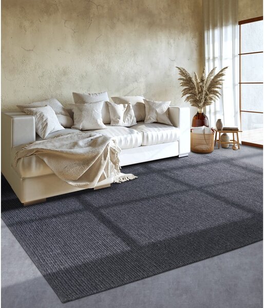 Tamno sivi ručno rađen vuneni tepih 160x230 cm Francois – Villeroy&Boch