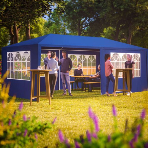 Party šator NEAPOL, 3x6 m, plavi Jurhan