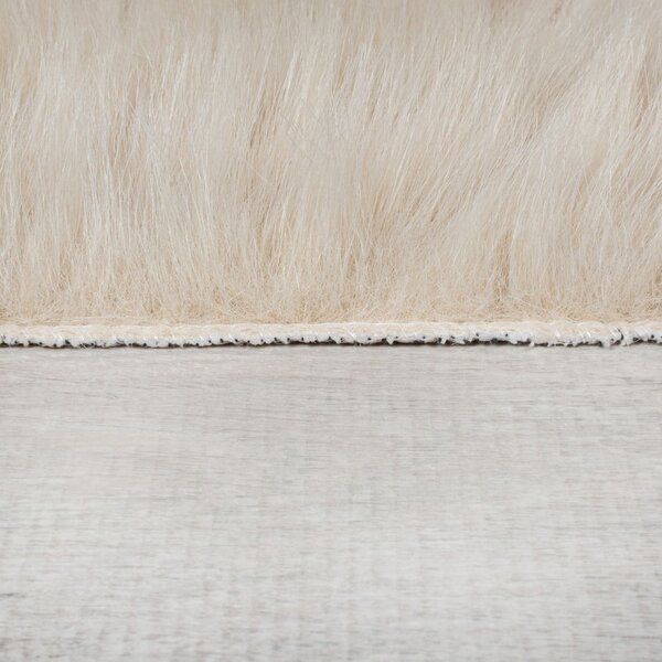 Krem sintetičko krzno 80x150 cm Waffle Faux Fur – Flair Rugs