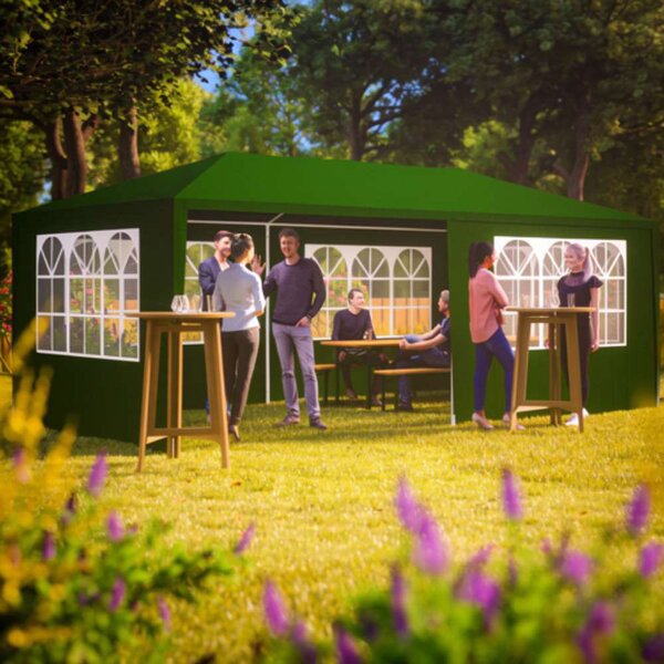 Party šator NEAPOL, 3x6 m, zeleni Jurhan