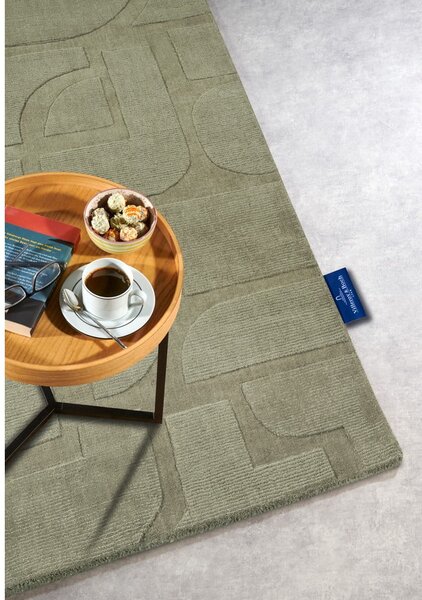 Zeleni ručno rađen vuneni tepih 80x150 cm Alexis – Villeroy&Boch