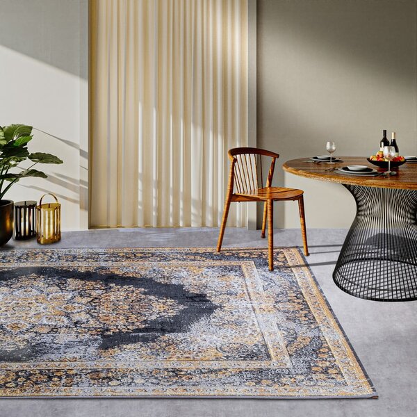 Antracitno sivi/u zlatnoj boji vanjski tepih 160x235 cm Martha – Villeroy&Boch