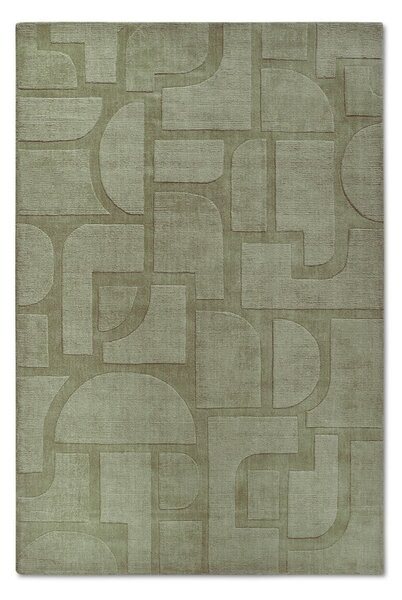 Zeleni ručno rađen vuneni tepih 80x150 cm Alexis – Villeroy&Boch