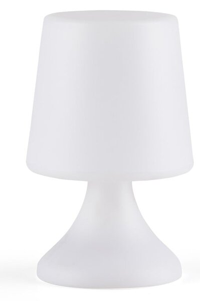 Bijela LED stolna lampa s daljinskim upravljačem (visina 25,5 cm) Midnat – Villa Collection