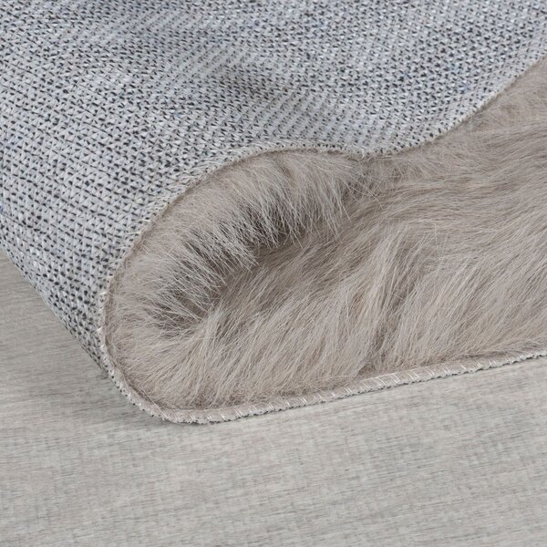 Smeđe sintetičko krzno 80x150 cm Alpine Faux Fur – Flair Rugs