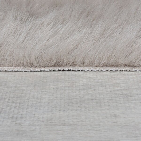 Smeđe sintetičko krzno 80x150 cm Alpine Faux Fur – Flair Rugs
