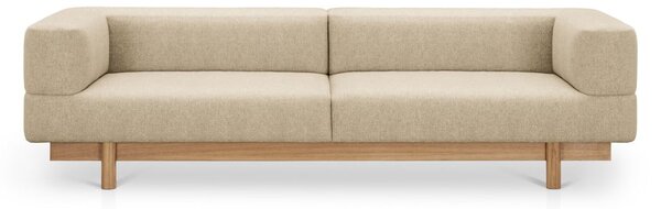 Bež vunena sofa 260 cm Alchemist – EMKO