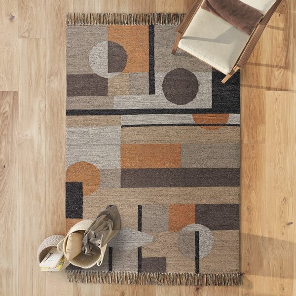 Periv/ručno rađen tepih od recikliranog pamuka 120x170 cm Chandia – Universal