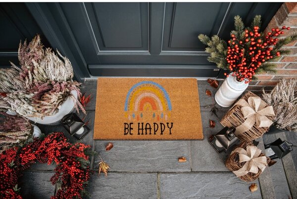 Otirač od kokosovih vlakana 40x70 cm Be Happy – Hanse Home