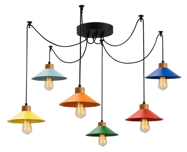 Viseća svjetiljka s metalnim sjenilom ø 114 cm Manavgat – Opviq lights