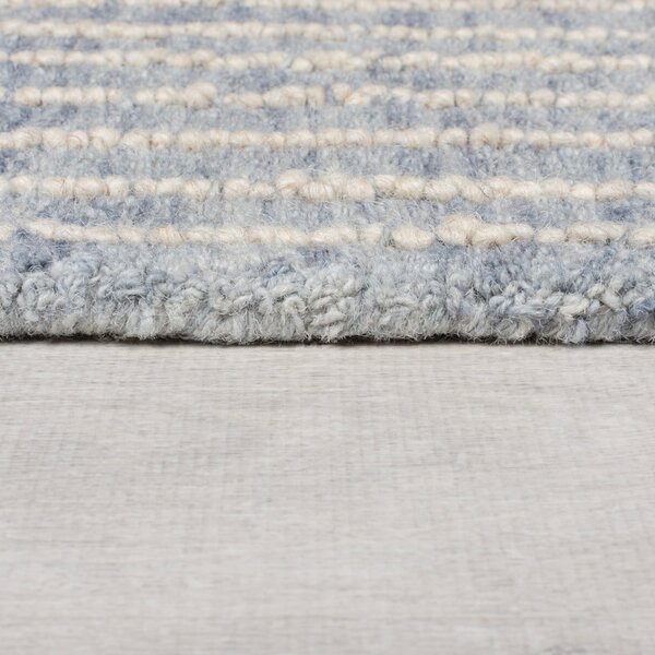 Svijetlo plavi ručno rađen vunen tepih 200x290 cm Memphis Wool – Flair Rugs