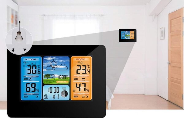 LCD bežična meteorološka stanica + vanjska jedinica
