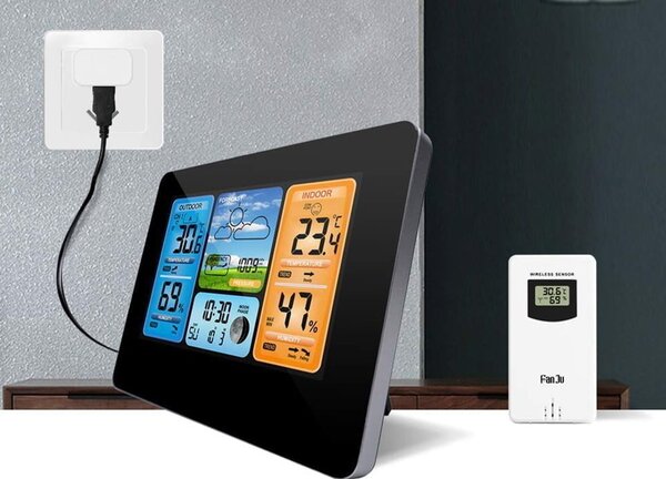 LCD bežična meteorološka stanica + vanjska jedinica