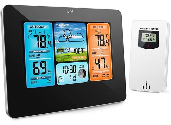 LCD bežična meteorološka stanica + vanjska jedinica