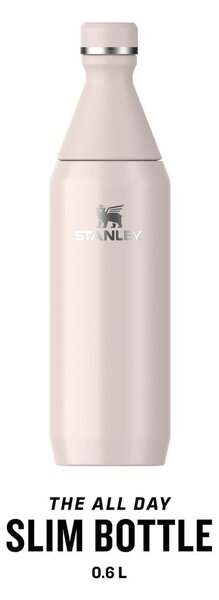 Svijetlo ružičasta termosica od nehrđajućeg čelika 600 ml All Day Slim Bottle Rose Quartz – Stanley