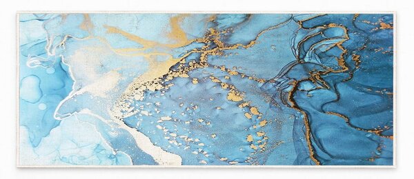 Plavi periv tepih 80x150 cm Blue Waves – Oyo Concept