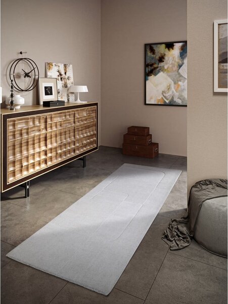 Krem ručno rađena vunenia staza 80x250 cm Charlotte – Villeroy&Boch
