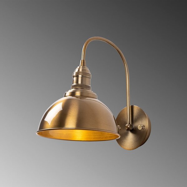Zidna lampa u brončanoj boji ø 21 cm Varzan – Opviq lights