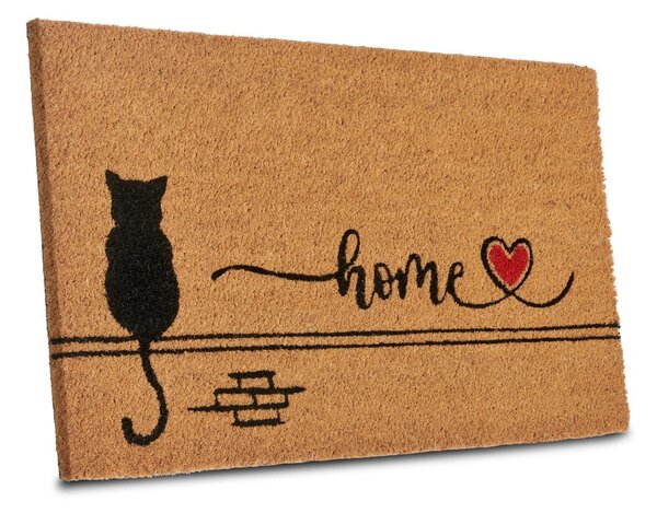Otirač od kokosovih vlakana 40x70 cm Kitty Home – Hanse Home