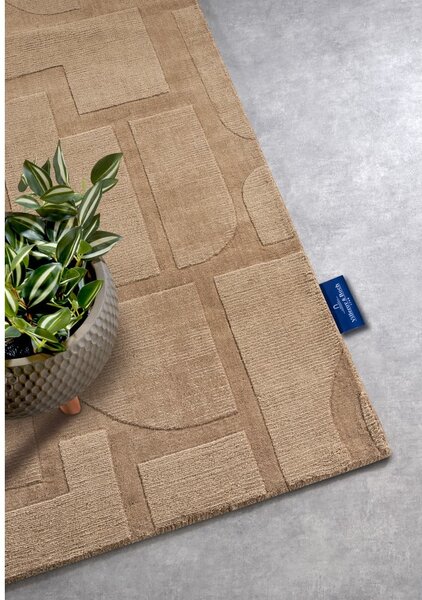 Bež ručno rađena vunenia staza 80x250 cm Alexis – Villeroy&Boch