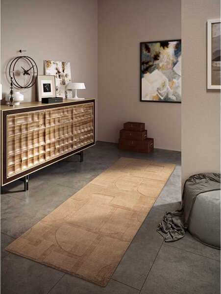 Bež ručno rađena vunenia staza 80x250 cm Alexis – Villeroy&Boch