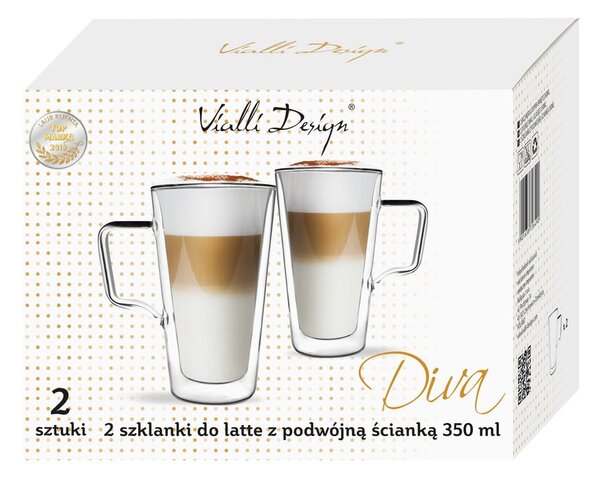 Šalice u setu 2 kom 350 ml Diva – Vialli Design