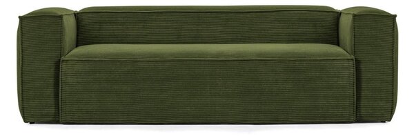 Zelena sofa od samta 240 cm Blok – Kave Home