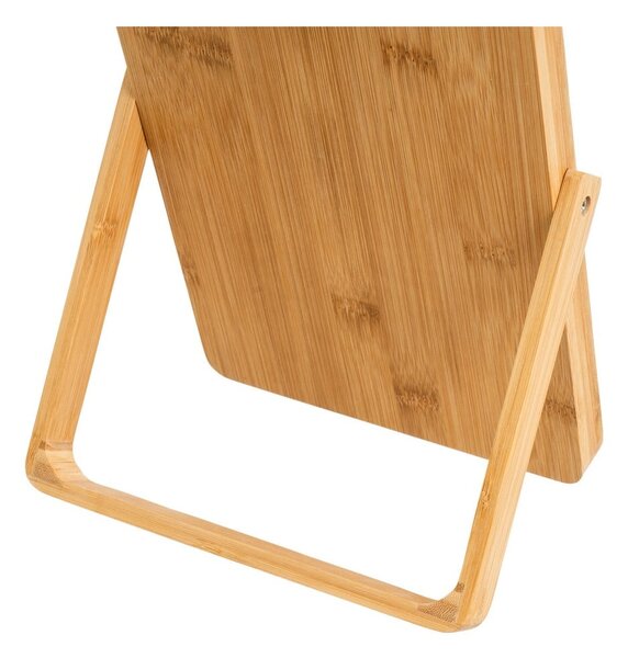 Kozmetičko ogledalo s okvirom od bambusa 20x27 cm – Casa Selección