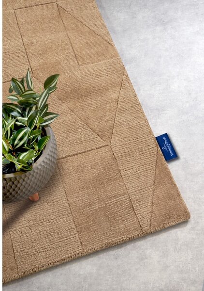 Bež ručno rađena vunenia staza 80x250 cm Ursule – Villeroy&Boch