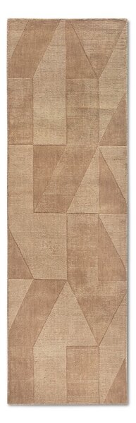 Bež ručno rađena vunenia staza 80x250 cm Ursule – Villeroy&Boch