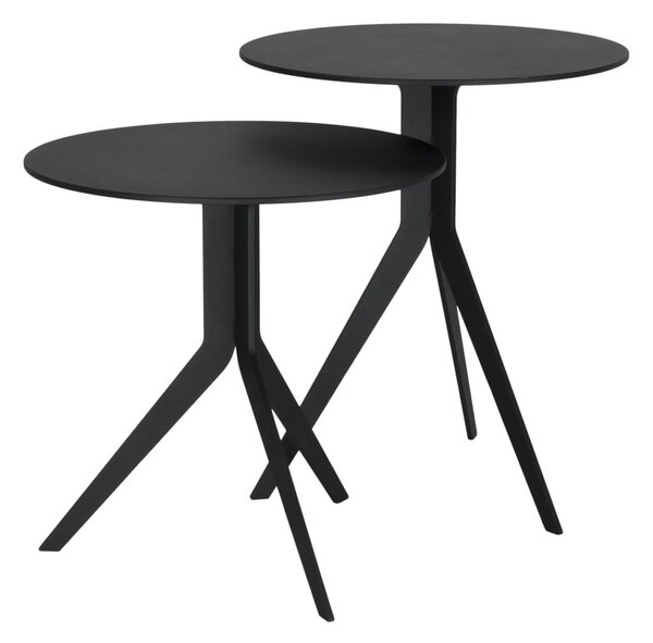 Metalni okrugao pomoćni stol ø 38 cm Daley – Spinder Design