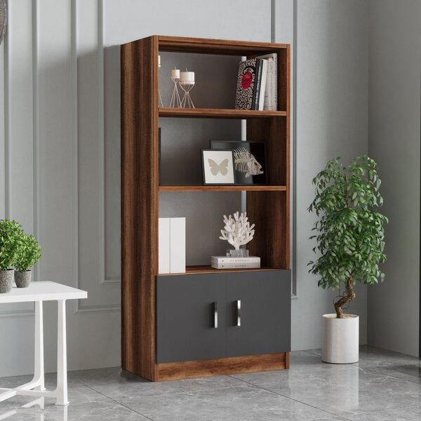 Zondo.hr Uredski set Vincent 11 (orah + antracit). Akcija -30%. 1072642