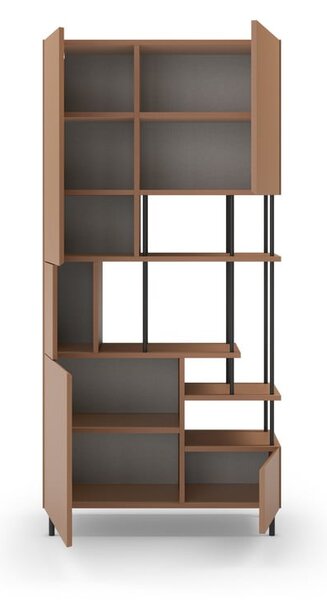 Ciglasta biblioteka 84x175 cm Perla – Marckeric