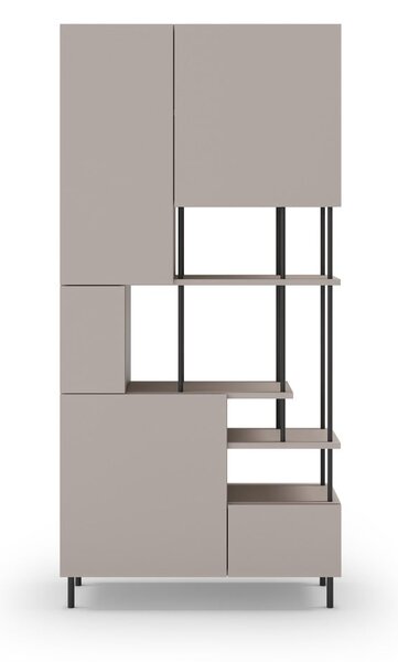 Krem biblioteka 84x175 cm Perla – Marckeric
