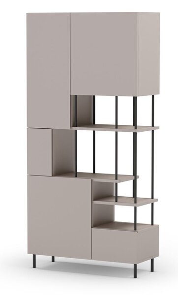 Krem biblioteka 84x175 cm Perla – Marckeric