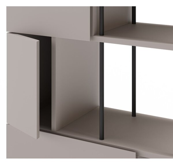 Krem biblioteka 84x175 cm Perla – Marckeric