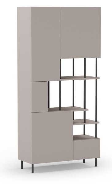 Krem biblioteka 84x175 cm Perla – Marckeric