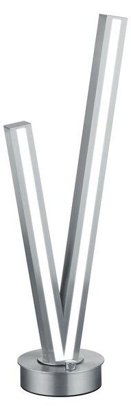 Siva LED stolna lampa s metalnim sjenilom (visina 67,5 cm) Cicanto – CINQUE