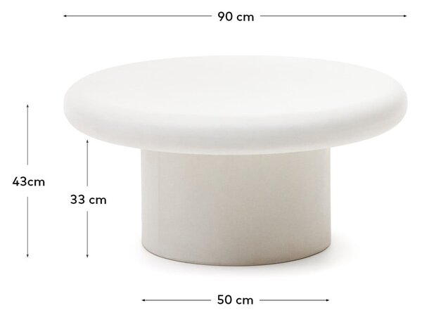 Okrugli vrtni stol ø 90 cm Addaia – Kave Home