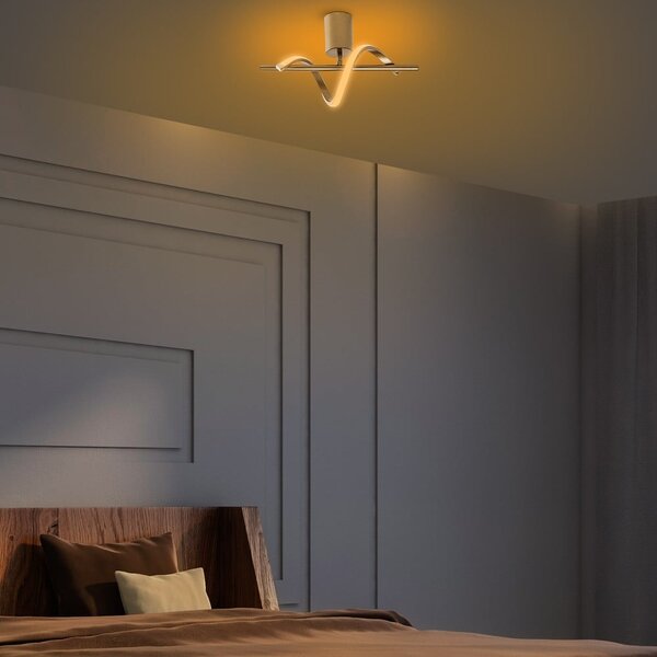 LED stropna svjetiljka u zlatnoj boji 7x41 cm Likma – Opviq lights