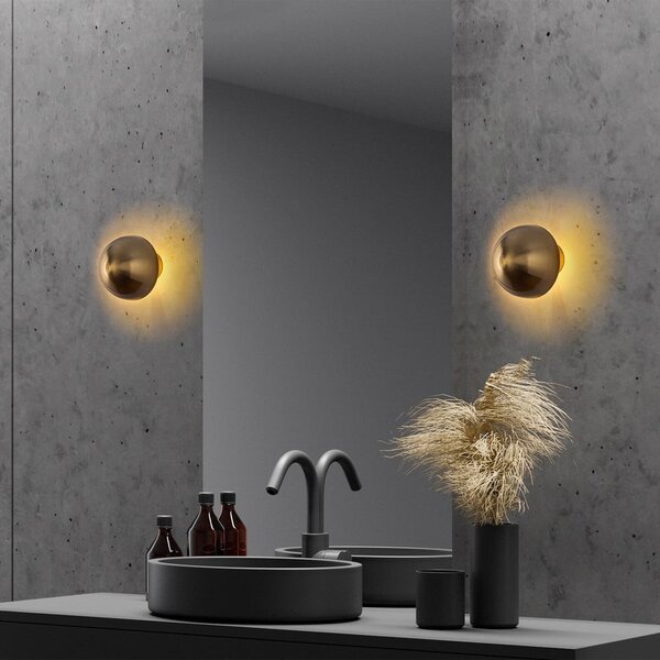 Zidna lampa u brončanoj boji ø 16 cm Fungal – Opviq lights