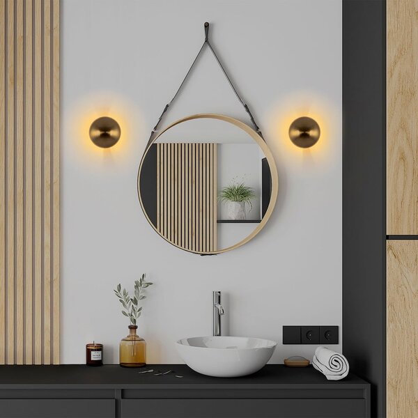 Zidna lampa u brončanoj boji ø 16 cm Fungal – Opviq lights